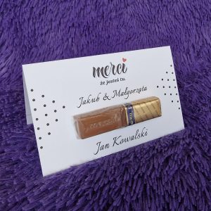 Winietka Merci Czarne Kropki