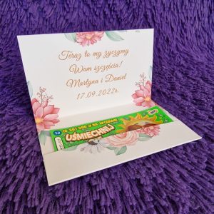 Kieszonka na zdrapkę Róża